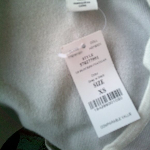 Color Block Open Front Long Sleeve Coatigan - Picture 4 of 4